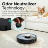 imageShark RV2820AE Detect Pro SelfEmpty Robot Vacuum with Bagless 60day Capacity HEPA Base 3 Detect ampamp React Technologies Auto DeepClean on Carpets and Hardfloors NeverStuck Tech WiFi BlackBronze60Day Capacity BlackBronze