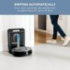 imageShark RV2820AE Detect Pro SelfEmpty Robot Vacuum with Bagless 60day Capacity HEPA Base 3 Detect ampamp React Technologies Auto DeepClean on Carpets and Hardfloors NeverStuck Tech WiFi BlackBronze45Day Capacity