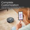 imageShark RV2820AE Detect Pro SelfEmpty Robot Vacuum with Bagless 60day Capacity HEPA Base 3 Detect ampamp React Technologies Auto DeepClean on Carpets and Hardfloors NeverStuck Tech WiFi BlackBronze60Day Capacity BlackSilver