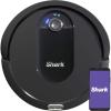 imageShark AV993 IQ Robot Vacuum Self Cleaning Brushroll Advanced Navigation Perfect for Pet Hair Compatible with Alexa Wi Fi  Black