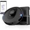 imageShark Robot Vacuum ampamp Mop Combo Powerful Suction Matrix Plus 60Day Debris Capacity HEPA Bagless Self Empty Base Sonic Mopping Home Mapping for Pet Hair Carpets ampamp Hardfloor BlackGold AV2610WA30day Dry