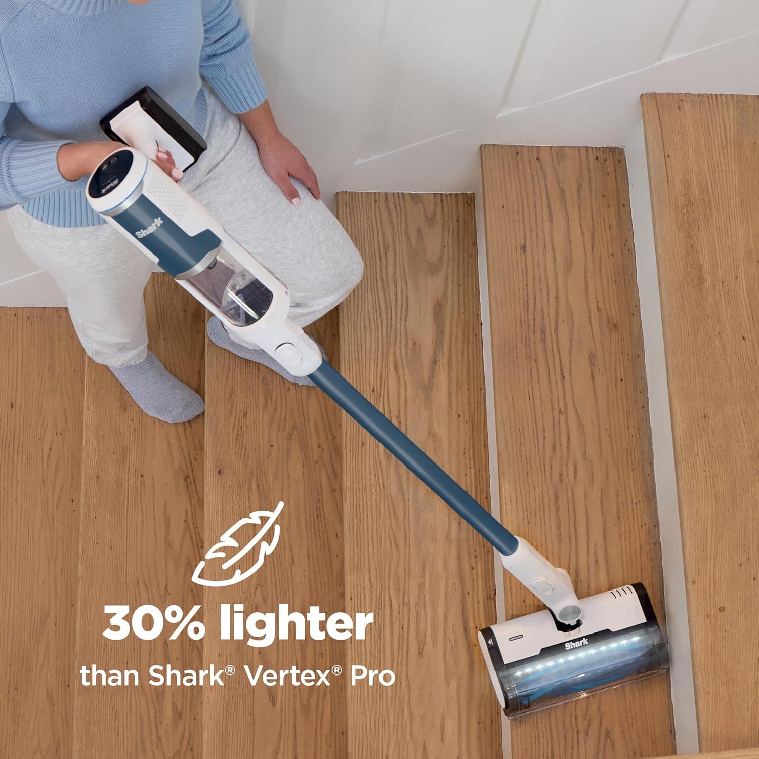 imageShark Clean ampamp Empty Cordless Stick Vacuum  Lightweight Cordless Vacuum Cleaner with AutoEmpty System HEPA Filter Powerful Suction Rechargeable Exclusive Motorized Hand Tool for Pet Hair BU3523Crevice Tool  Motorized Hand Tool