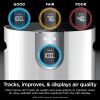 imageShark Air Purifier for Home Large Room Clean Sense Technology HEPA Air Filter 1000 Sq Ft Kitchen Captures 9998 of Particles Pet Dander Pollutants Dust Smoke Allergens ampamp Smells HP2011000 Sq Ft