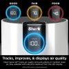 imageShark Air Purifiers for Bedroom Office Dorm Small Room HEPA Air Filter Odor Eliminator Covers Up To 500 SQ FT Air Filtration Removes Smoke Dust Allergens Pet Dander and Pollutants HP102Clean Sense IQ