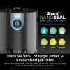 imageShark Air Purifiers for Bedroom Office Dorm Small Room HEPA Air Filter Odor Eliminator Covers Up To 500 SQ FT Air Filtration Removes Smoke Dust Allergens Pet Dander and Pollutants HP102Clean Sense IQ w Odor Neutralizer