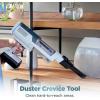imageShark Clean ampamp Empty Cordless Stick Vacuum  Lightweight Cordless Vacuum Cleaner with AutoEmpty System HEPA Filter Powerful Suction Rechargeable Exclusive Motorized Hand Tool for Pet Hair BU3523Crevice Tool  Motorized Hand Tool