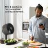 imageShark FlexBreeze Fan  Indoor ampamp outdoor oscillating fan pedestal ampamp tabletop corded ampamp cordless portable fan with outdoor InstaCool misting attachment  FA222