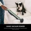 imageShark WS620 Wandvac System UltraLightweight Powerful Cordless Stick Vacuum with Boost Mode Charging Dock GraphiteGreen