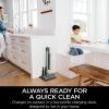 imageShark WS620 Wandvac System UltraLightweight Powerful Cordless Stick Vacuum with Boost Mode Charging Dock GraphiteGreen