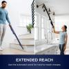 imageShark WS620 Wandvac System UltraLightweight Powerful Cordless Stick Vacuum with Boost Mode Charging Dock GraphiteNavy