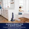 imageShark WS620 Wandvac System UltraLightweight Powerful Cordless Stick Vacuum with Boost Mode Charging Dock GraphiteNavy