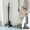 imageShark WS620 Wandvac System UltraLightweight Powerful Cordless Stick Vacuum with Boost Mode Charging Dock GraphiteSlate Grey