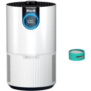 imageShark Air Purifier for Home Large Room Clean Sense Technology HEPA Air Filter 1000 Sq Ft Kitchen Captures 9998 of Particles Pet Dander Pollutants Dust Smoke Allergens ampamp Smells HP201500 Sq Ft