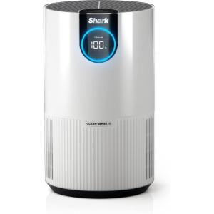 imageShark Air Purifiers for Bedroom Office Dorm Small Room HEPA Air Filter Odor Eliminator Covers Up To 500 SQ FT Air Filtration Removes Smoke Dust Allergens Pet Dander and Pollutants HP102Clean Sense IQ