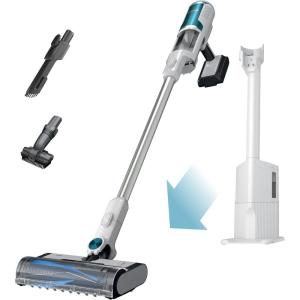 imageShark Clean ampamp Empty Cordless Stick Vacuum  Lightweight Cordless Vacuum Cleaner with AutoEmpty System HEPA Filter Powerful Suction Rechargeable Exclusive Motorized Hand Tool for Pet Hair BU3523Crevice Tool  Pet MultiTool