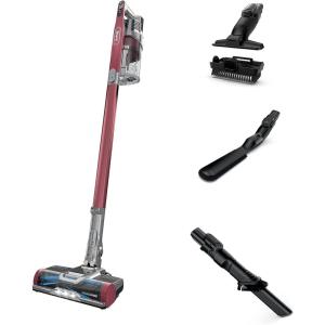 imageShark Cordless Vacuum Cleaner with HEPA Filter Lightweight Portable Rechargeable Powerful Pet Hair Pickup Removable Handheld Crevice Tool Pet MultiTool 40min runtime Red IZ362HCordless ANTIALLERGEN