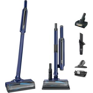 imageShark WS620 Wandvac System UltraLightweight Powerful Cordless Stick Vacuum with Boost Mode Charging Dock GraphiteNavy