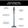 imageShark Cordless Vacuum Cleaner with HEPA Filter Lightweight Portable Rechargeable Powerful Pet Hair Pickup Removable Handheld Crevice Tool Dusting Brush 50min Runtime Blue IZ363HTGray