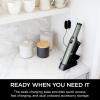 imageShark WV201 WANDVAC Handheld Vacuum Lightweight at 14 Pounds with Powerful Suction Charging Dock Single Touch Empty and Detachable Dust CupGraphite SlateSage Green