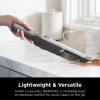imageShark WV201 WANDVAC Handheld Vacuum Lightweight at 14 Pounds with Powerful Suction Charging Dock Single Touch Empty and Detachable Dust CupGraphite SlateSlate