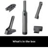 imageShark WV201 WANDVAC Handheld Vacuum Lightweight at 14 Pounds with Powerful Suction Charging Dock Single Touch Empty and Detachable Dust CupGraphite SlateSlate
