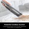 imageShark WV201 WANDVAC Handheld Vacuum Lightweight at 14 Pounds with Powerful Suction Charging Dock Single Touch Empty and Detachable Dust CupGraphite SlateSlate