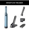 imageShark WV201 WANDVAC Handheld Vacuum Lightweight at 14 Pounds with Powerful Suction Charging Dock Single Touch Empty and Detachable Dust CupGraphite SlateCove