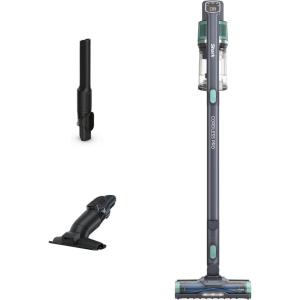 imageShark Cordless Vacuum Cleaner with HEPA Filter Lightweight Portable Rechargeable Powerful Pet Hair Pickup Removable Handheld Crevice Tool Dusting Brush 50min Runtime Blue IZ363HTGray