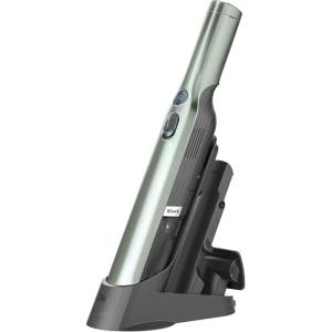 imageShark WV201 WANDVAC Handheld Vacuum Lightweight at 14 Pounds with Powerful Suction Charging Dock Single Touch Empty and Detachable Dust CupGraphite SlateSage Green
