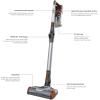 imageShark IZ562H Cordless Pro Vacuum with Clean Sense IQ and Odor Neutralizer PowerFins Plus Brushroll Includes Duster Crevice ampamp Pet Tool Up to 40 Minute Runtime Light Blue Without MultiFLEXPowerFINS