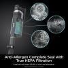 imageShark IZ562H Cordless Pro Vacuum with Clean Sense IQ and Odor Neutralizer PowerFins Plus Brushroll Includes Duster Crevice ampamp Pet Tool Up to 40 Minute Runtime Light Blue Without MultiFLEXDuoClean Hair Pro