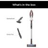 imageShark IZ562H Cordless Pro Vacuum with Clean Sense IQ and Odor Neutralizer PowerFins Plus Brushroll Includes Duster Crevice ampamp Pet Tool Up to 40 Minute Runtime Light Blue Without MultiFLEXPowerFINS
