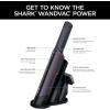 imageShark WV410BL WANDVAC Cordless Hand Vacuum UltraLightweight ampamp Portable with Powerful Suction ampamp Tools for Pets Designed for Car ampamp Home Dark BlueViolet