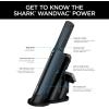 imageShark WV410BL WANDVAC Cordless Hand Vacuum UltraLightweight ampamp Portable with Powerful Suction ampamp Tools for Pets Designed for Car ampamp Home Dark BlueDark Blue