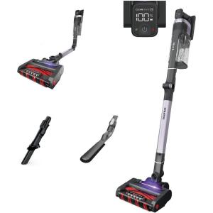 imageShark IZ562H Cordless Pro Vacuum with Clean Sense IQ and Odor Neutralizer PowerFins Plus Brushroll Includes Duster Crevice ampamp Pet Tool Up to 40 Minute Runtime Light Blue Without MultiFLEXDuoClean Hair Pro