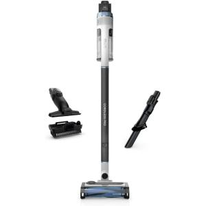 imageShark IZ562H Cordless Pro Vacuum with Clean Sense IQ and Odor Neutralizer PowerFins Plus Brushroll Includes Duster Crevice ampamp Pet Tool Up to 40 Minute Runtime Light Blue Without MultiFLEXPowerFINS PLUS