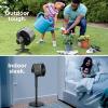 imageShark FlexBreeze  Indoor ampamp Outdoor Fan Corded and Cordless 2in1 Oscillating Pedestal and Tabletop Up to 24Hr Battery FA202