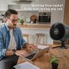imageShark FlexBreeze TableMate Portable Tabletop Fan Outdoor Indoor Corded ampamp Cordless Tabletop Fan Quiet Powerful 70ft Range Up to 24 Hours of Battery Runtime for HomeOffice and Bedroom FA151BRN
