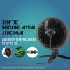 imageShark FlexBreeze TableMate Portable Tabletop Fan Outdoor Indoor Corded ampamp Cordless Tabletop Fan Quiet Powerful 70ft Range Up to 24 Hours of Battery Runtime for HomeOffice and Bedroom FA151BRN