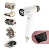 imageShark SpeedStyle RapidGloss Finisher and HighVelocity Dryer with IQ Speed Styling and Drying Suite Lightweight Ionic No Heat Damage for All Hair Types Silk HD352