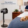 imageShark FlexBreeze Pro Mist Fan  Indoor ampamp Outdoor Integrated Misting Pedestal to Tabletop Corded or Cordless Up to 24Hr Battery Oscillating Charcoal Grey FA302 2025 Release