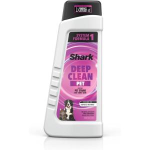 imageShark Deep Clean Pet Formula for All Shark Upright and Portable Carpet Cleaners Formulated for All Carpets Upholstery ampamp Area Rugs Tackles Tough Pet Messes and Odors 48oz EXCP48Deep Clean Pet