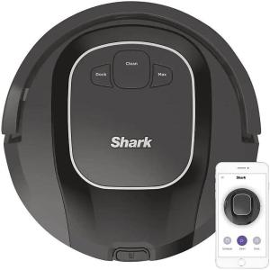 imageShark ION Robot Vacuum RV761 with WiFi and Voice Control 05 Quarts in Black and Navy blueXL Capacity