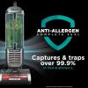 imageShark Detect Pro LiftAway ADV Bagless Upright Vacuum with DuoClean Detect HEPA Filter AntiAllergen Powerful Suction and Odor Neutralizer Technology Evergreen LA802PowerFins  Odor Neutralizer Technology
