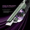 imageShark UltraCyclone Pro Cordless Handheld Vacuum Powerful Suction Handheld Vacuum for Car ampamp Home Crevice Tool Scrubbing Brush Lightweight XL Dust Cup BlackGreen CH901UltraCyclone Pro