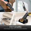 imageShark UltraCyclone Pro Cordless Handheld Vacuum Powerful Suction Handheld Vacuum for Car ampamp Home Crevice Tool Scrubbing Brush Lightweight XL Dust Cup BlackGreen CH901UltraCyclone Pet Pro Plus