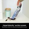 imageShark WANDVAC Power PET Cordless Hand Vac UltraLightweight ampamp Portable with Powerful Suction ampamp Boost Mode New FurFins Tool ampamp Duster Crevice Tool Designed for Car ampamp Pet Homes White WV410WHCyclone PET