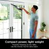 imageShark WANDVAC Power PET Cordless Hand Vac UltraLightweight ampamp Portable with Powerful Suction ampamp Boost Mode New FurFins Tool ampamp Duster Crevice Tool Designed for Car ampamp Pet Homes White WV410WHCyclone PET
