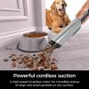 imageShark WANDVAC Power PET Cordless Hand Vac UltraLightweight ampamp Portable with Powerful Suction ampamp Boost Mode New FurFins Tool ampamp Duster Crevice Tool Designed for Car ampamp Pet Homes White WV410WHWANDVAC POWER PET