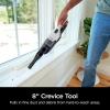 imageShark WANDVAC Power PET Cordless Hand Vac UltraLightweight ampamp Portable with Powerful Suction ampamp Boost Mode New FurFins Tool ampamp Duster Crevice Tool Designed for Car ampamp Pet Homes White WV410WHCyclone PET